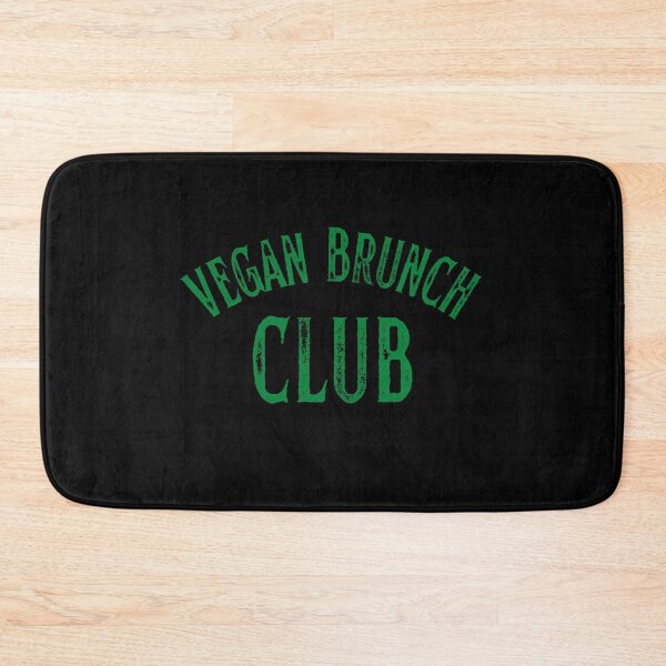 Item preview, Vegan Brunch Club Vintage Green Print For Foodie Squad designed and sold by Vegginitup.