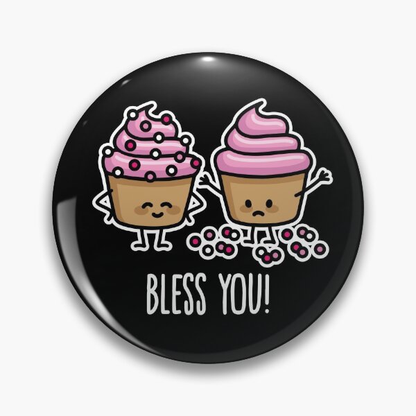 Item preview, Bless you! cupcakes sprinkles sneezing cupcake  designed and sold by LaundryFactory.