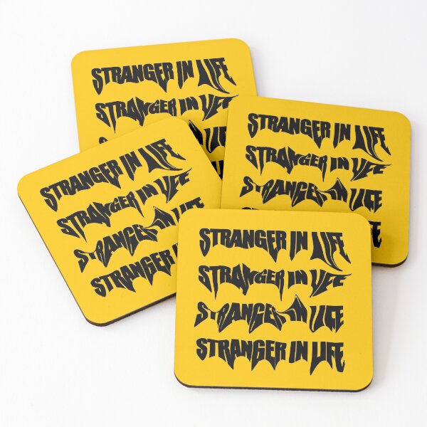 Item preview, Aesthetic text "Stranger in life" "first version" by Code03. Fye and cool t shirt designs.  designed and sold by Code03.