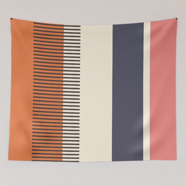 Item preview, Stripes in orange, pink and purple designed and sold by Latte Design.