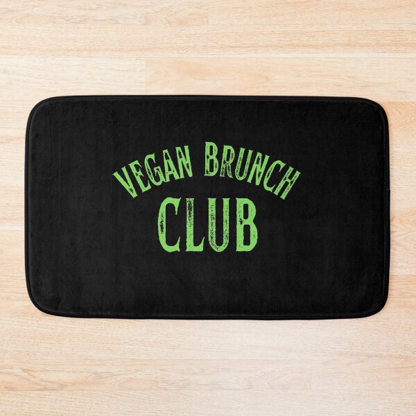 Item preview, Vegan Brunch Club Vintage Bright Green Print For Foodie Squad designed and sold by Vegginitup.