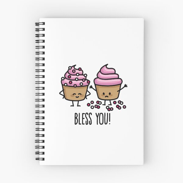 Item preview, Bless you! sneezing cupcakes sprinkles ill flu  designed and sold by LaundryFactory.