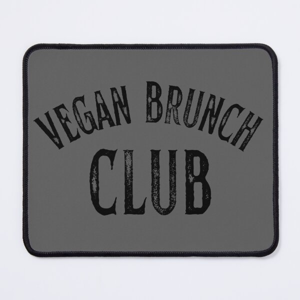 Item preview, Vegan Brunch Club Vintage Black Print For Foodie Squad designed and sold by Vegginitup.