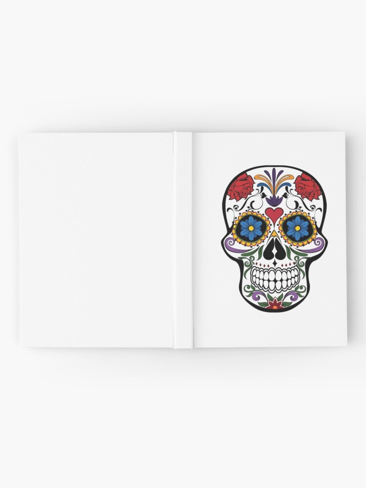 Hardcover Journal, Day of the Dead, Día de Muertos designed and sold by ItaliaStore
