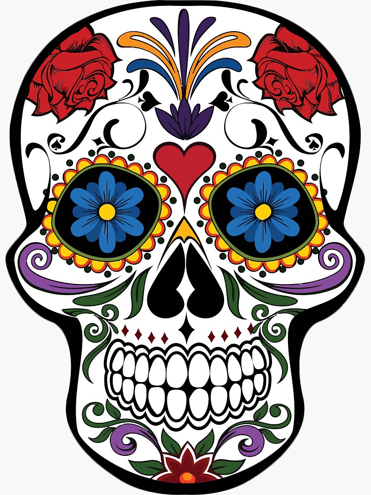 Artwork view, Day of the Dead, Día de Muertos designed and sold by ItaliaStore