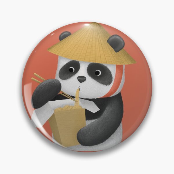 Item preview, Panda Eating Noodles designed and sold by JDWCreations.