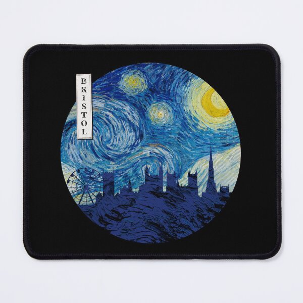 Item preview, Bristol Starry Night Van Gogh Circle designed and sold by DFerraz.