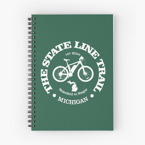 Item preview, State Line Trail (cycling) designed and sold by curranmorgan.