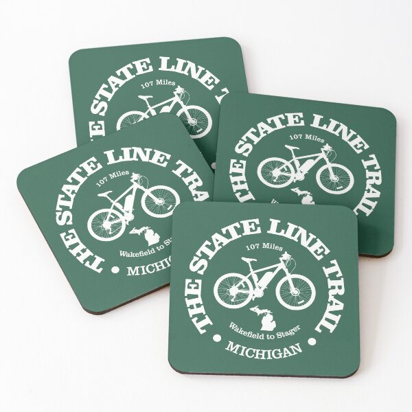Item preview, State Line Trail (cycling) designed and sold by curranmorgan.