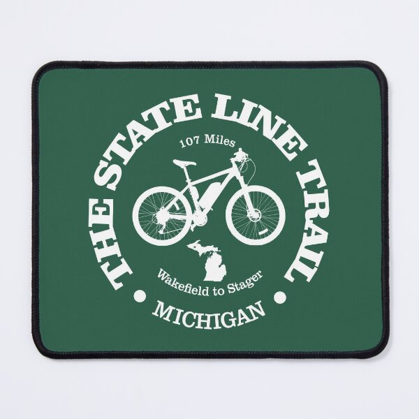 Item preview, State Line Trail (cycling) designed and sold by curranmorgan.