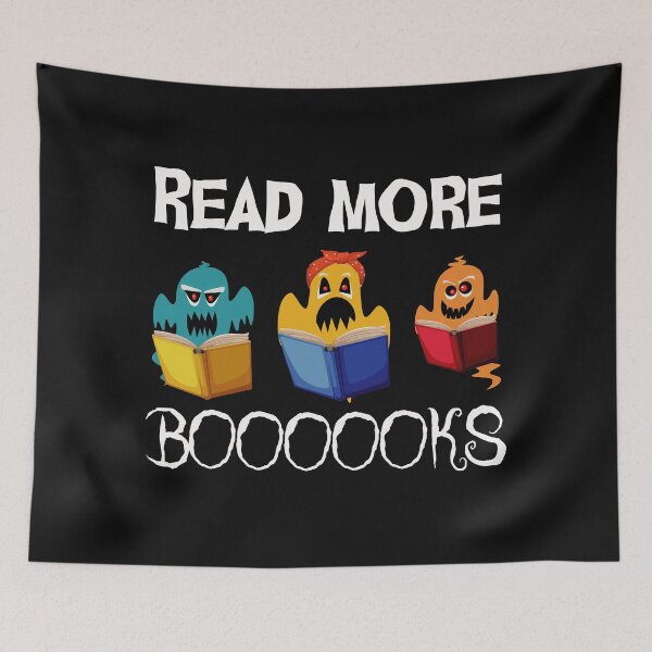 Item preview, Read More Boooooks - Funny Cute Boo Ghost Book Reading Halloween Library Teacher designed and sold by ALITOPRINCE.