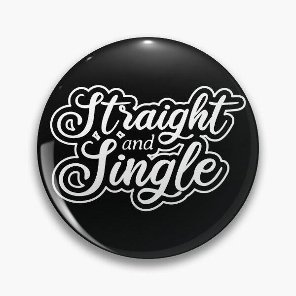Item preview, Straight and Single (white) designed and sold by BVincentDesigns.
