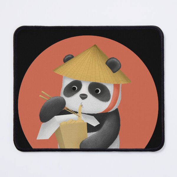 Item preview, Panda Eating Noodles designed and sold by JDWCreations.