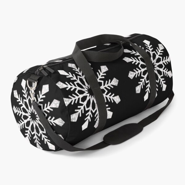 Item preview, Black Winter Simple Snowflake Pattern designed and sold by JABG-01.
