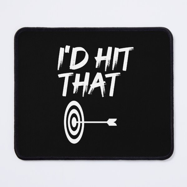 Item preview,  I'd Hit That Funny Darts Player designed and sold by Amineharoni.