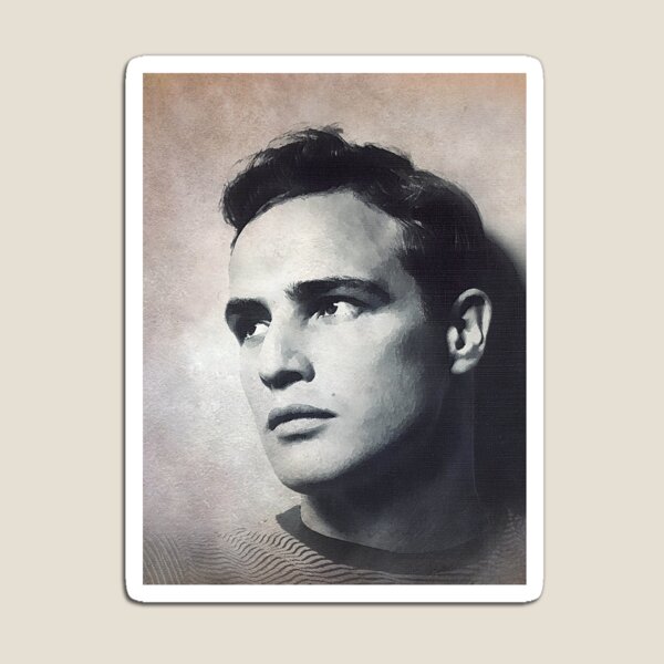 Vista previa del artículo con la obra «Marlon Brando - Art - D15», diseñado y vendido por DecoWords.