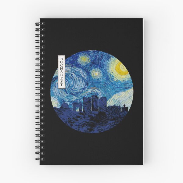 Item preview, Bucharest Starry Night Van Gogh Circle designed and sold by DFerraz.