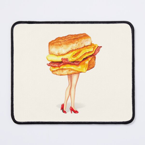 Item preview, Bacon Egg & Cheese Pin-Up designed and sold by Kelly  Gilleran.