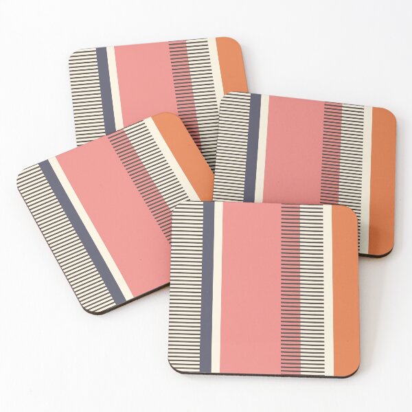 Item preview, Stripes in pink, orange and purple designed and sold by Latte Design.