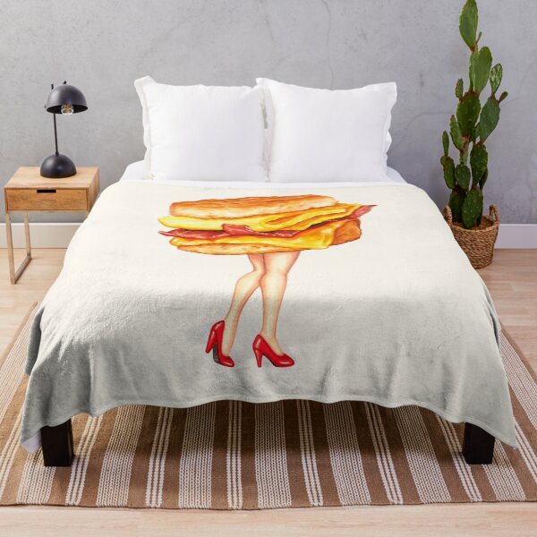 Item preview, Bacon Egg & Cheese Pin-Up designed and sold by Kelly Gilleran.