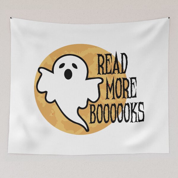 Item preview, Read More Boooooks - Funny Cute Boo Ghost Book Reading Halloween Library Teacher designed and sold by ALITOPRINCE.