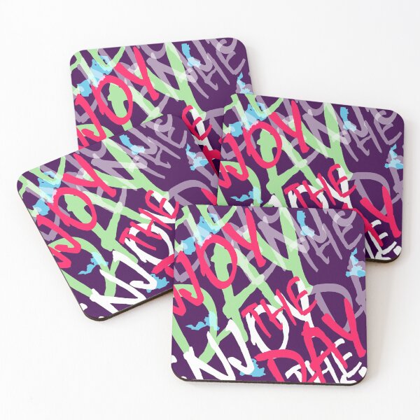 Item preview, Enjoy the day, lettering pattern with a motivational quote designed and sold by MakitoDesign.