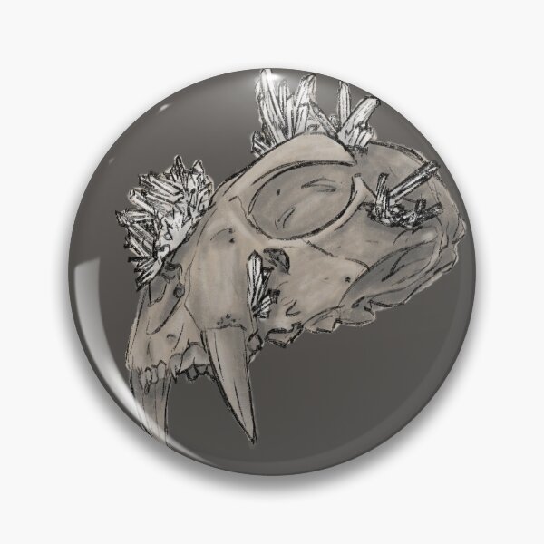 Item preview, Crystallized Tiger Skull designed and sold by GothicApothic.