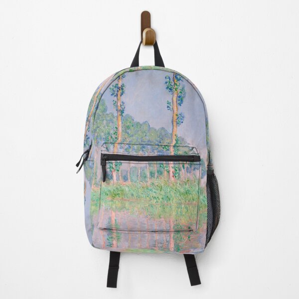 Item preview, Impressionist Painting Poplars, Pink Effect (1891) By Claude Monet designed and sold by Designedbysm.