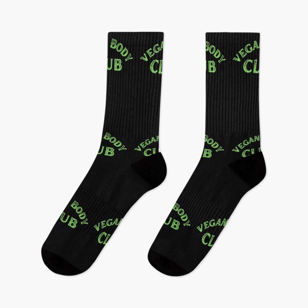 Item preview, Vegan Body Club Vintage Bright Green Print For Powered By Plants Workout Squad designed and sold by Vegginitup.