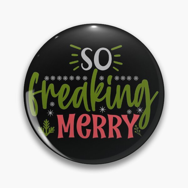 Item preview, So Freaking Merry designed and sold by Gevover.