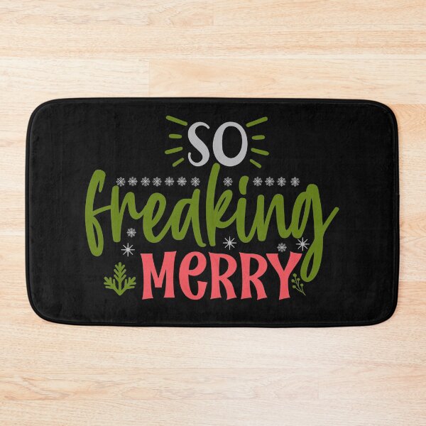 Item preview, So Freaking Merry designed and sold by Gevover.