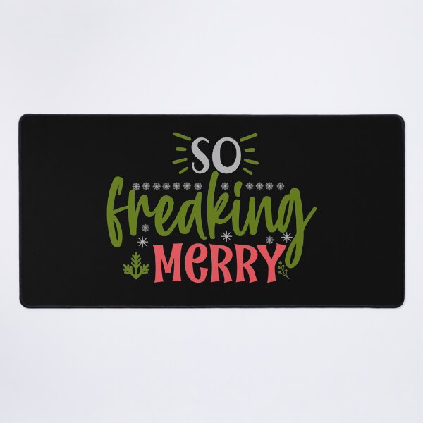 Item preview, So Freaking Merry designed and sold by Gevover.