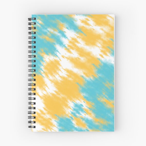 Item preview, Cute Blue Mustard Yellow Tie Dye  designed and sold by LamaraK.