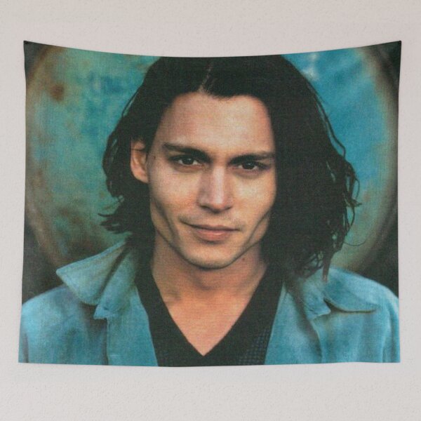 Item preview,  young johnny depp designed and sold by alyaST14.