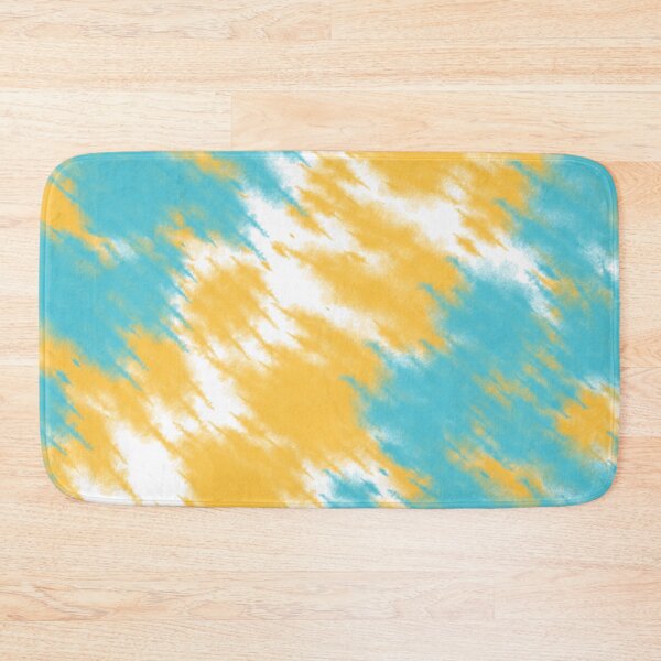 Item preview, Cute Blue Mustard Yellow Tie Dye  designed and sold by LamaraK.