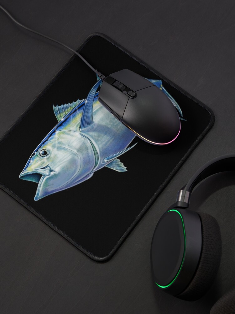 Tuna Fishing Saltwater Bluefin Mouse Pads sold by TwesiimpauPaul, SKU  39872565