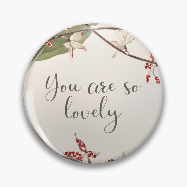 Item preview, You are so lovely - antique art designed and sold by leadwithart.