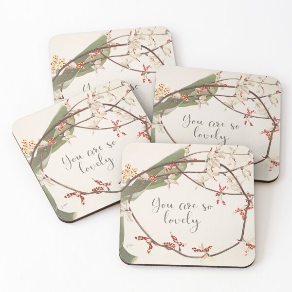 Item preview, You are so lovely - antique art designed and sold by leadwithart.