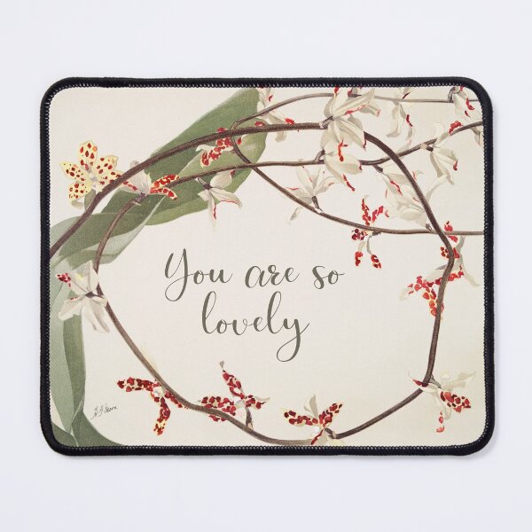 Item preview, You are so lovely - antique art designed and sold by leadwithart.