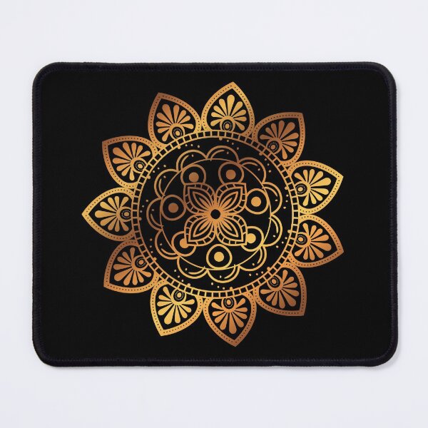 Item preview, Golden Mandala designed and sold by CrazyMandala.