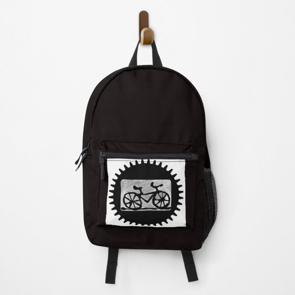 Item preview, BICYCLE in GEAR : Abstract Silhouette Whimsical Print designed and sold by posterbobs.