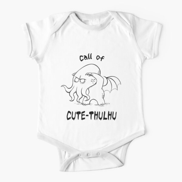 Call of Cute-Thulhu Short Sleeve Baby One-Piece