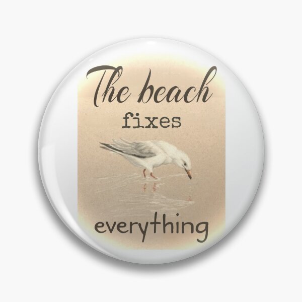 Item preview, The beach fixes everything | Beach lover quote designed and sold by NathBros.