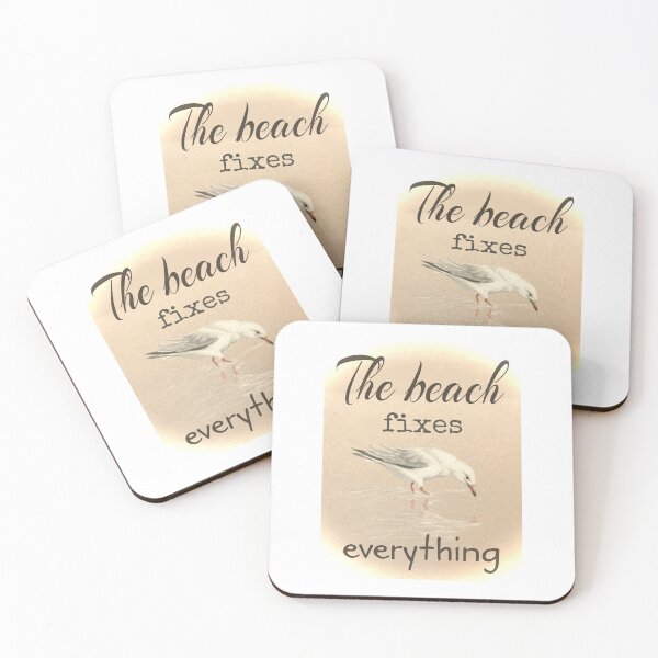 Item preview, The beach fixes everything | Beach lover quote designed and sold by NathBros.