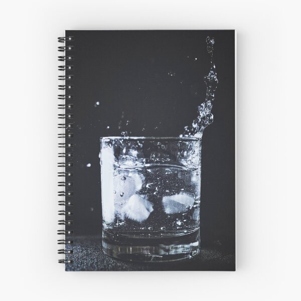 Item preview, Cup of water with splashing ice designed and sold by Majphoto.