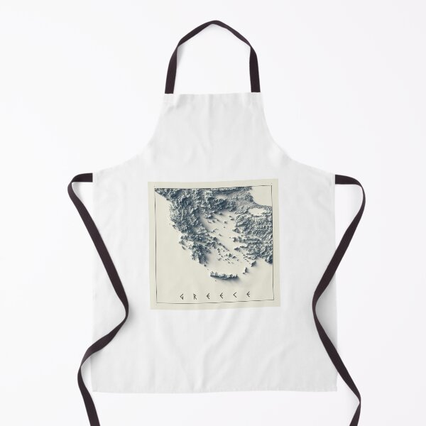 Item preview, Greece Relief Map 3D digitally-rendered designed and sold by ThinkAboutMaps.
