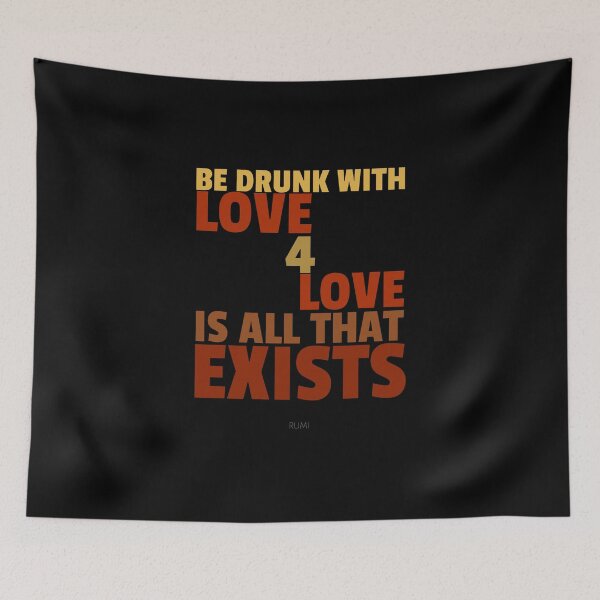 Item preview, Djalâl ad Dîn Rûmî Inspirational Quotes About Love designed and sold by Studio TANFF.