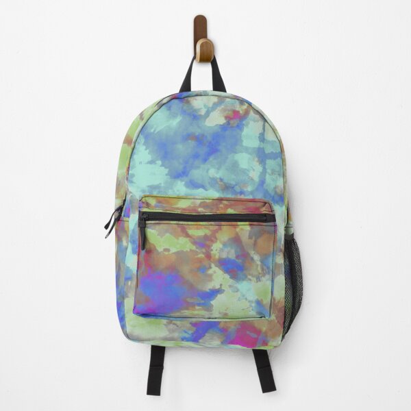 Item preview, Colorful Abstract Tie Dye Batik Textile Art designed and sold by BlackArt Cafe.