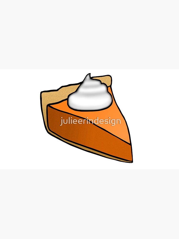 Pumpkin Pie on Orange Gingham Plaid by julieerindesign
