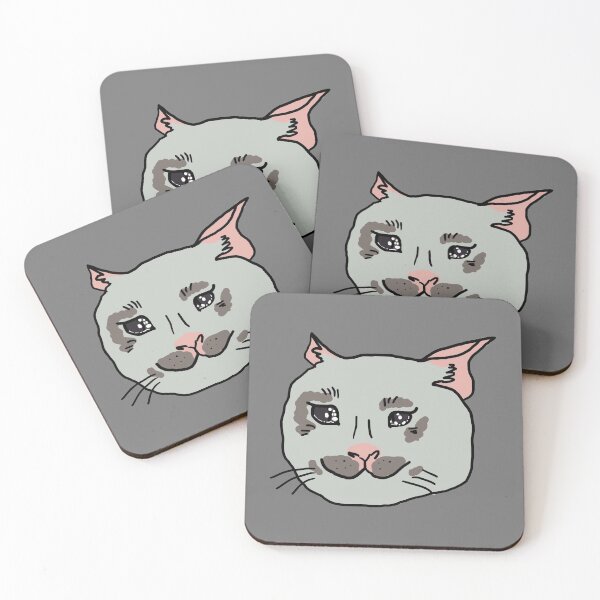 Item preview, Crying Cat Meme designed and sold by Emil  de Buncho.
